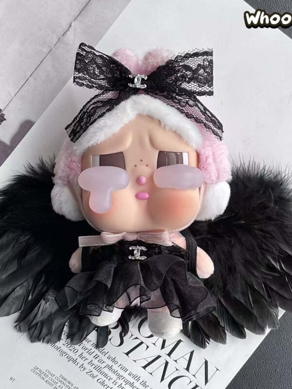 POP MART CRYBABY Replacing Clothes Set, Labubu Chanel Outfit (No Dolls)
