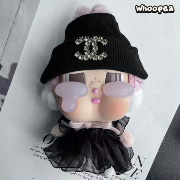 POP MART CRYBABY Replacing Clothes Set, Labubu Chanel Outfit (No Dolls)