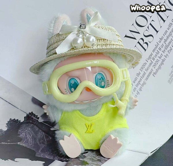 POP MART Labubu Replacing Clothes Set, Labubu Swimming Outfit  (No Dolls)