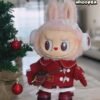 POP MART Labubu Replacing Clothes Set, Labubu Christmas Outfit for 38cm Labubu (No Dolls)