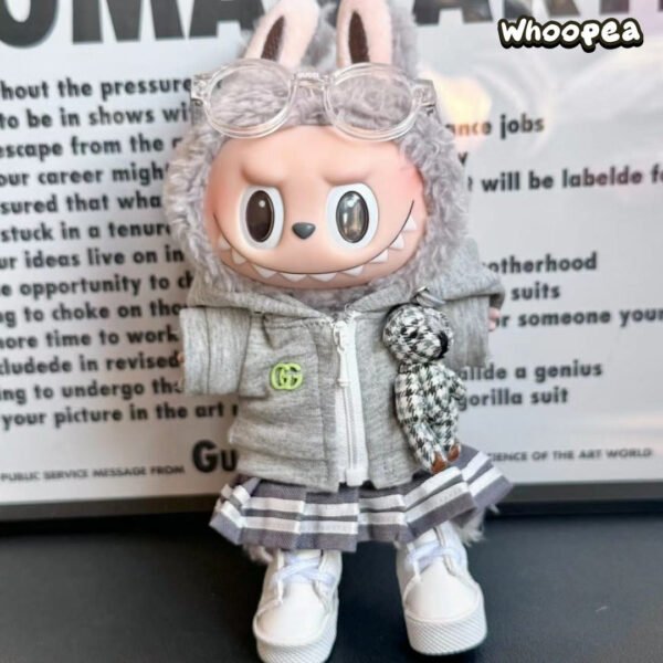 POP MART Labubu Replacing Clothes Set, Labubu Outfit GUCCI (No Dolls)