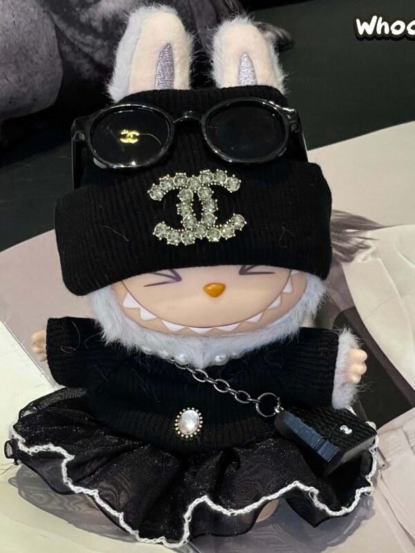 POP MART Labubu Replacing Clothes Set, Labubu Outfit Chanel (No Dolls)
