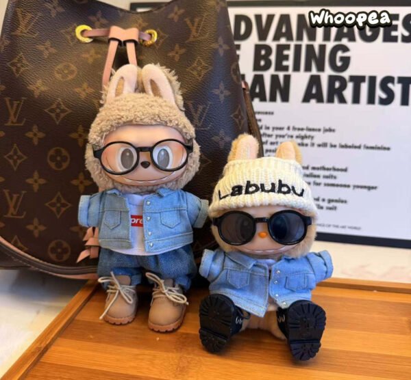 POP MART Labubu Replacing Clothes Set, Labubu Outfit supreme (No Dolls)