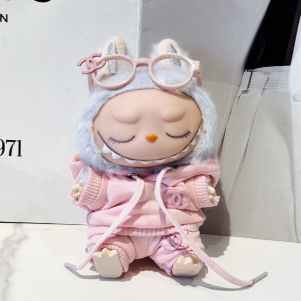 POP MART Labubu Replacing Clothes Set, Labubu Outfit Knitted Sweater (No Dolls)