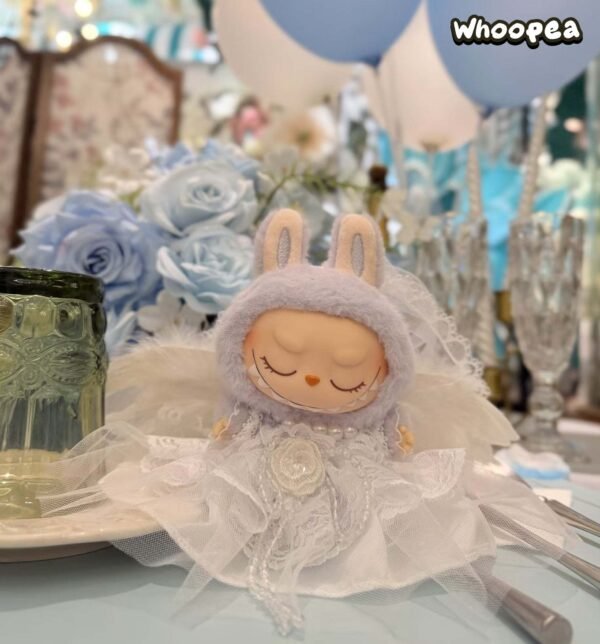 POP MART Labubu Replacing Clothes Set, Labubu Wedding Outfit(No Dolls)