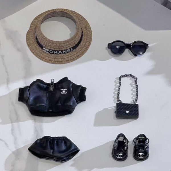 POP MART Labubu Replacing Clothes Set, Labubu Chanel Outfit (No Dolls)