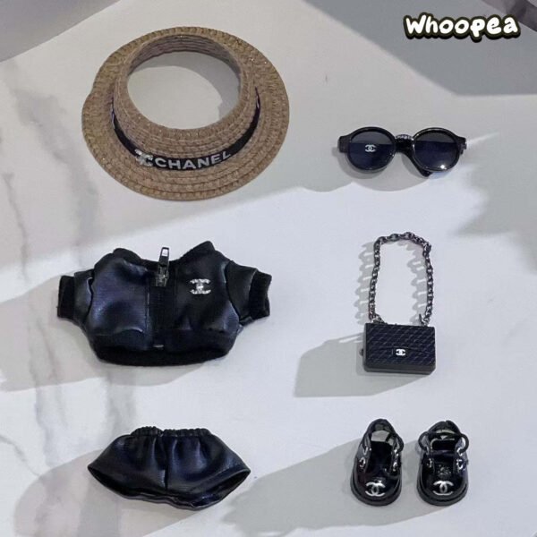 POP MART Labubu Replacing Clothes Set, Labubu Chanel Outfit (No Dolls)