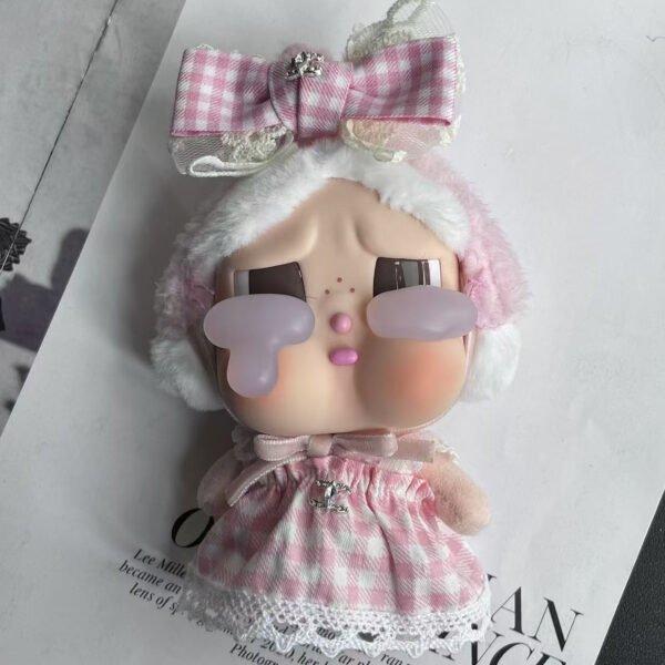 POP MART CRYBABY Replacing Clothes Set, Labubu Chanel Outfit (No Dolls)