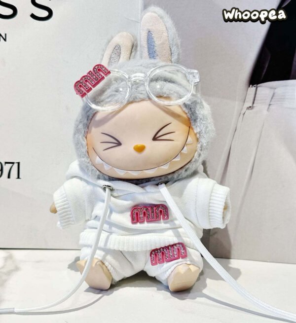 POP MART Labubu Replacing Clothes Set, Labubu Outfit Knitted Sweater (No Dolls)