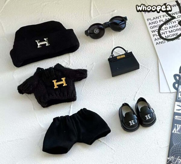 POP MART Labubu Replacing Clothes Set, Labubu Hermès Outfit (No Dolls)