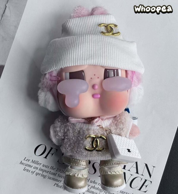 POP MART CRYBABY Replacing Clothes Set, Labubu Chanel Outfit (No Dolls)