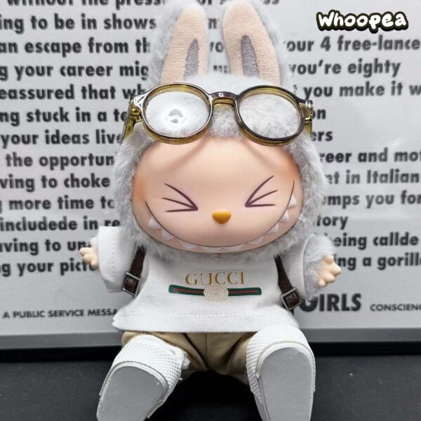 POP MART Labubu Replacing Clothes Set, Labubu Outfit GUCCI (No Dolls)