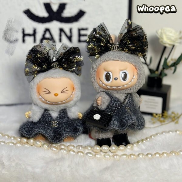 3_8354e380188f02e69a11c27f035085fa.jpg POP MART Labubu Replacing Clothes Set, Labubu Outfit Chanel (No Dolls)