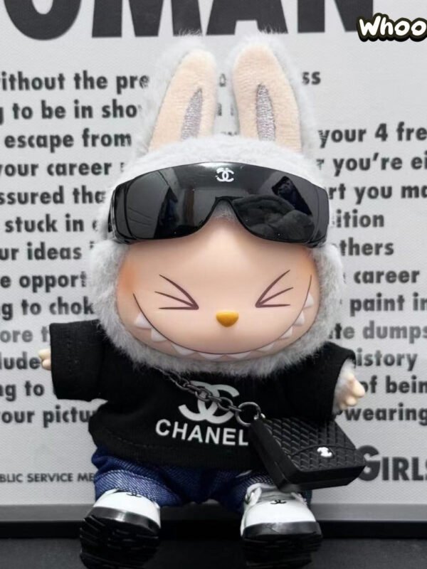 POP MART Labubu Replacing Clothes Set, Labubu Outfit Chanel (No Dolls)