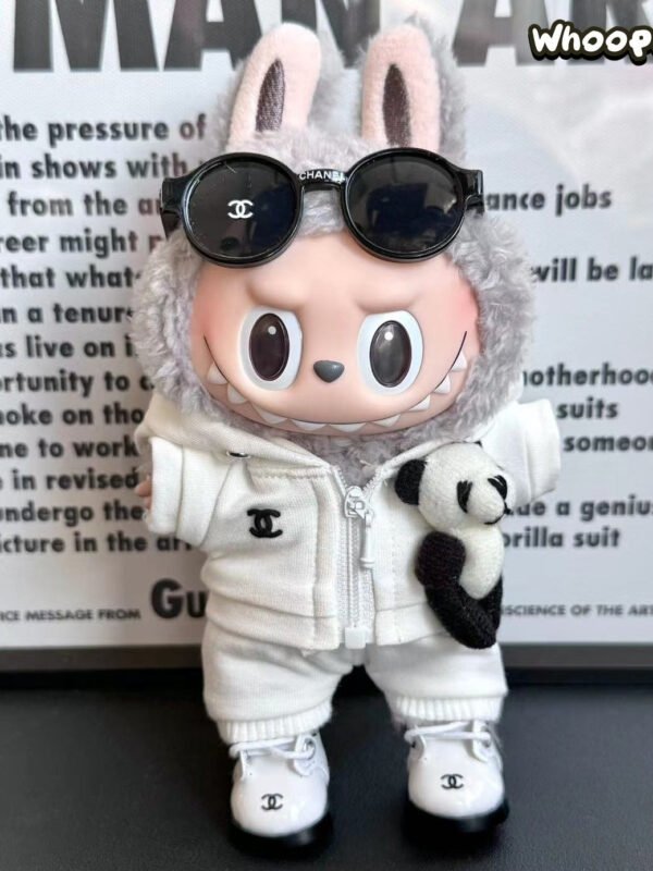 POP MART Labubu Replacing Clothes Set, Labubu Outfit Chanel (No Dolls)