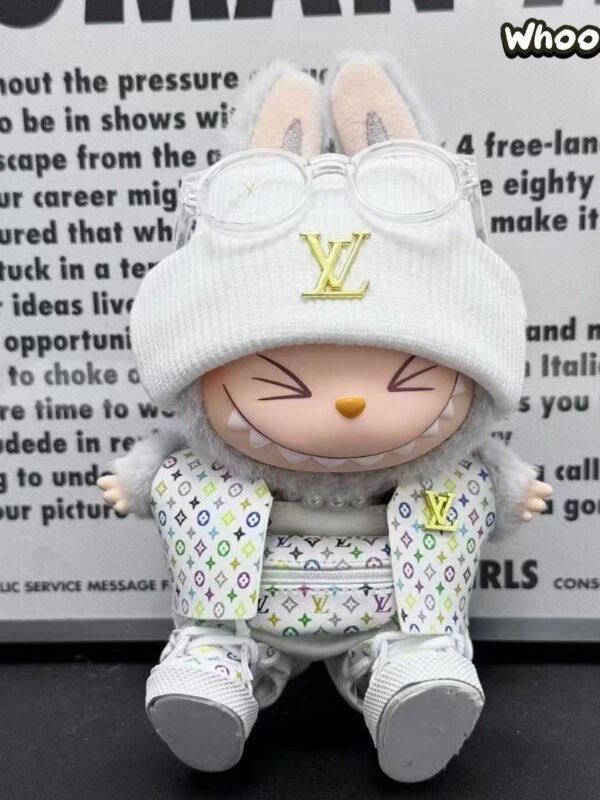 POP MART Labubu Replacing Clothes Set, Labubu Outfit LV (No Dolls)