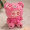 Candy Bear Series,Plush Doll Blind Box Figures,Vinyl Face Plush Doll Random Design Action Figures Collectible Toys,Plush Blind Box 1PC (1 of 6 Styles) Cute Collectible Toys Birthday Gifts