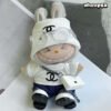 POP MART Labubu Replacing Clothes Set, Labubu Chanel Outfit (No Dolls)