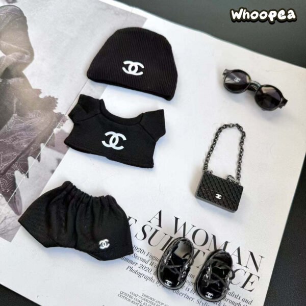 POP MART Labubu Replacing Clothes Set, Labubu Outfit CHANEL (No Dolls)