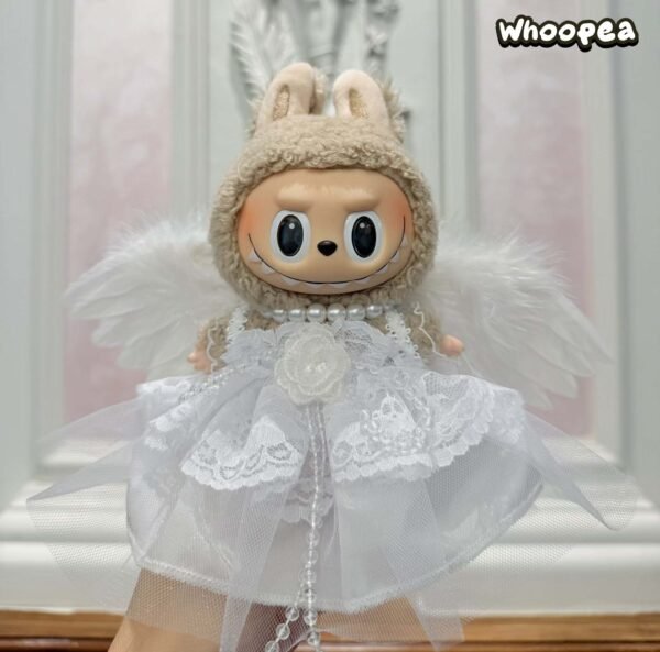 POP MART Labubu Replacing Clothes Set, Labubu Wedding Outfit(No Dolls)