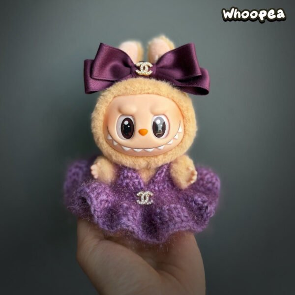 4_22a4b5cfa247a65f2227ff52acc4fbcd.jpg POP MART Labubu Replacing Clothes Set, Labubu Outfit Chanel (No Dolls)