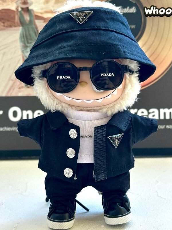POP MART Labubu Replacing Clothes Set, Labubu Outfit Prada (No Dolls)