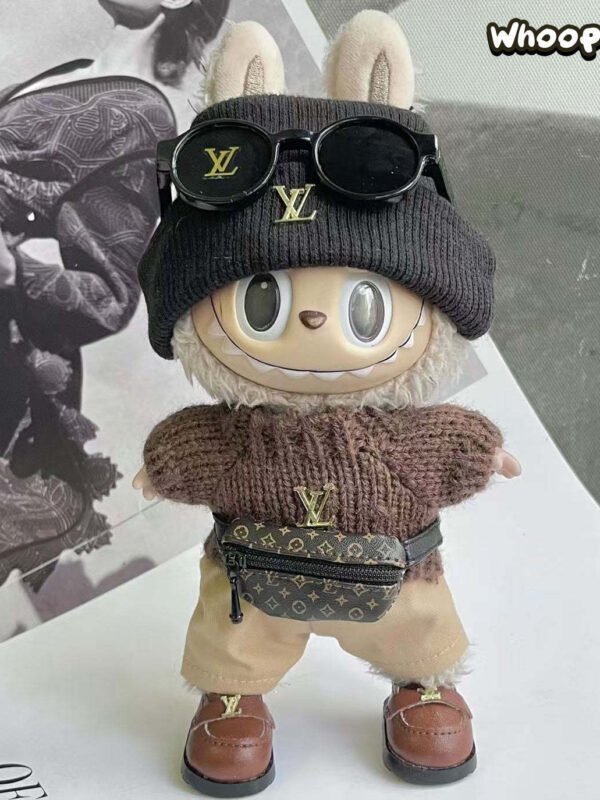 POP MART Labubu Replacing Clothes Set, Labubu LV Outfit (No Dolls)