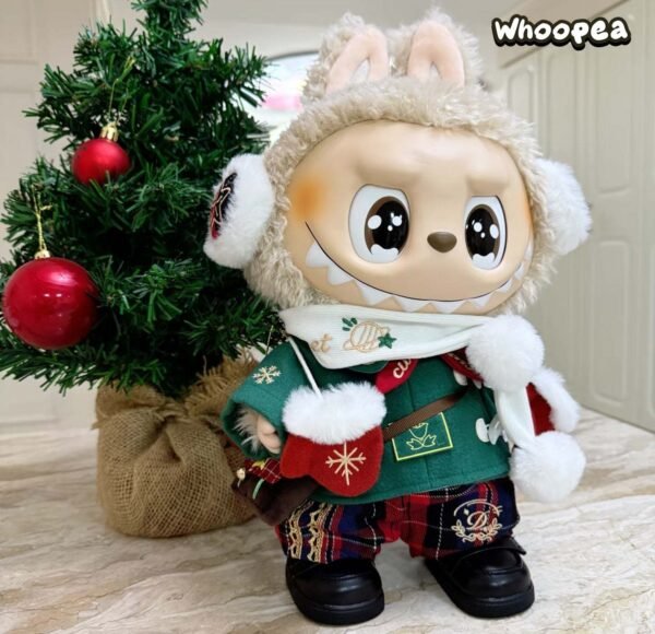 513839b2a1a0b696d75e966eb28ea51f.jpg POP MART Labubu Replacing Clothes Set, Labubu Christmas Outfit for 38cm Labubu (No Dolls)