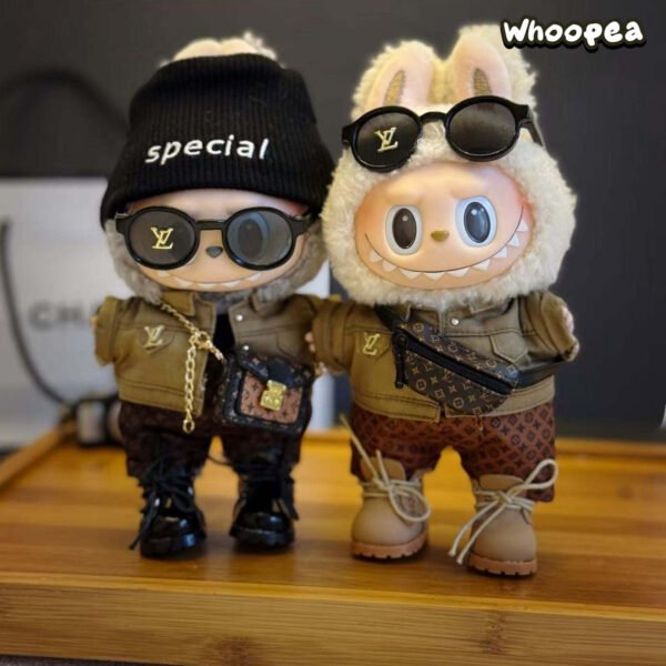 POP MART Labubu Replacing Clothes Set, Labubu Outfit LV