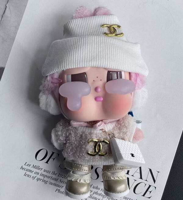 POP MART CRYBABY Replacing Clothes Set, Labubu Chanel Outfit (No Dolls)