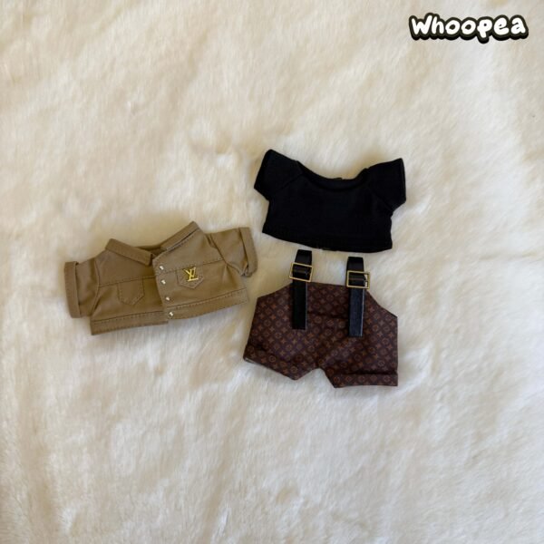 POP MART Labubu Replacing Clothes Set, Labubu Outfit LV (No Dolls)