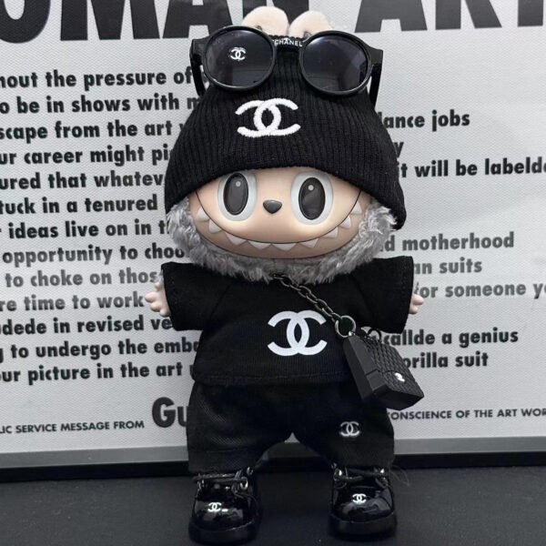 POP MART Labubu Replacing Clothes Set, Labubu Outfit CHANEL (No Dolls)