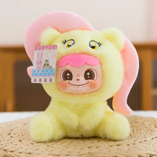Wooden horse Party series,Plush Doll Blind Box Figures,Vinyl Face Plush Doll Random Design Action Figures Collectible Toys,Plush Blind Box 1PC (1 of 6 Styles) Cute Collectible Toys Birthday Gifts