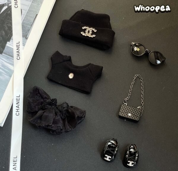 POP MART Labubu Replacing Clothes Set, Labubu Outfit Chanel (No Dolls)