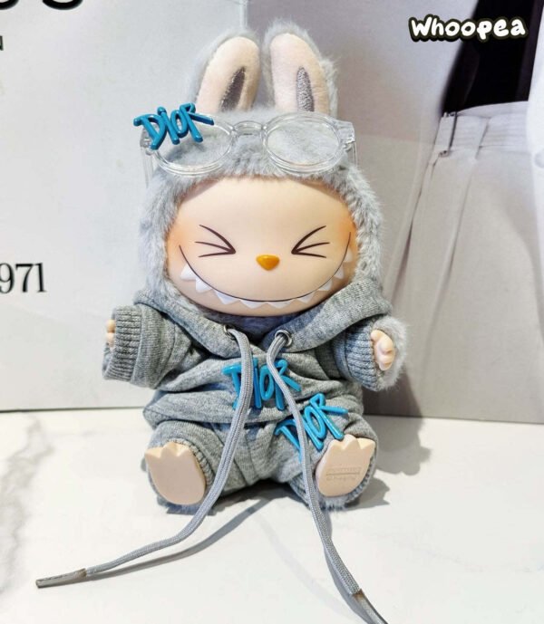 POP MART Labubu Replacing Clothes Set, Labubu Outfit Knitted Sweater (No Dolls)