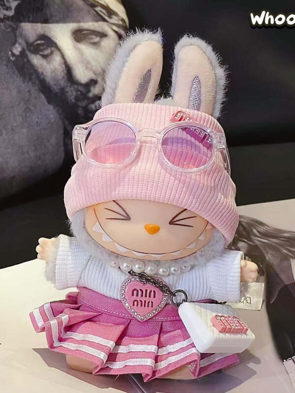 POP MART Labubu Replacing Clothes Set, Labubu Outfit miumiu (No Dolls)