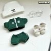 POP MART Labubu Replacing Clothes Set, Labubu Outfit Adidas(No Dolls)