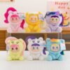 Wooden horse Party series,Plush Doll Blind Box Figures,Vinyl Face Plush Doll Random Design Action Figures Collectible Toys,Plush Blind Box 1PC (1 of 6 Styles) Cute Collectible Toys Birthday Gifts