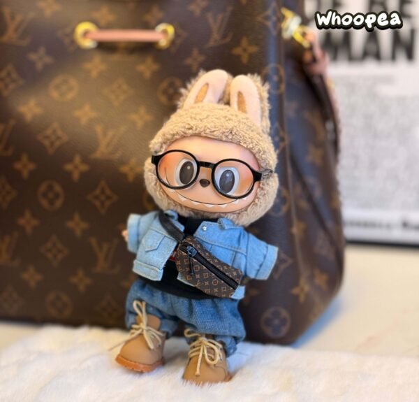 POP MART Labubu Replacing Clothes Set, Labubu Outfit supreme (No Dolls)