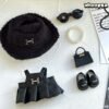 POP MART Labubu Replacing Clothes Set, Labubu Hermès Outfit (No Dolls)