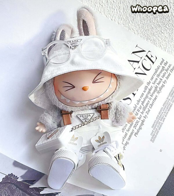 POP MART Labubu Replacing Clothes Set, Labubu Outfit Prada (No Dolls)