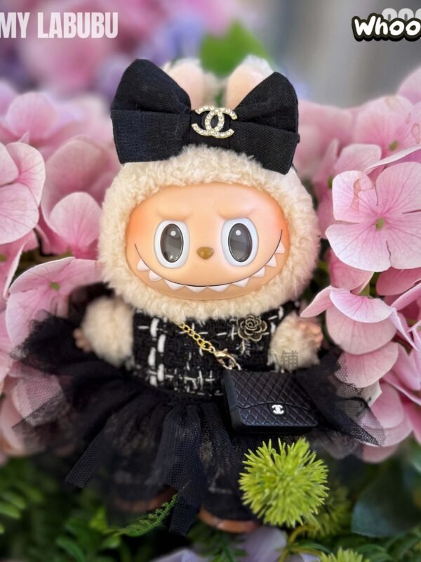 POP MART Labubu Replacing Clothes Set, Labubu Outfit CHANEL (No Dolls)