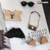 POP MART Labubu Replacing Clothes Set, Labubu Outfit LV (No Dolls)