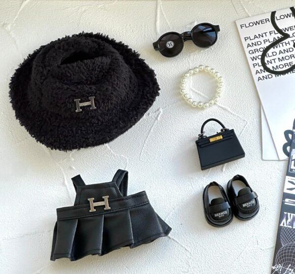 POP MART Labubu Replacing Clothes Set, Labubu Hermès Outfit (No Dolls)