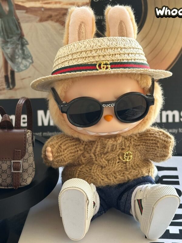 POP MART Labubu Replacing Clothes Set, Labubu Gucci Outfit(No Dolls)