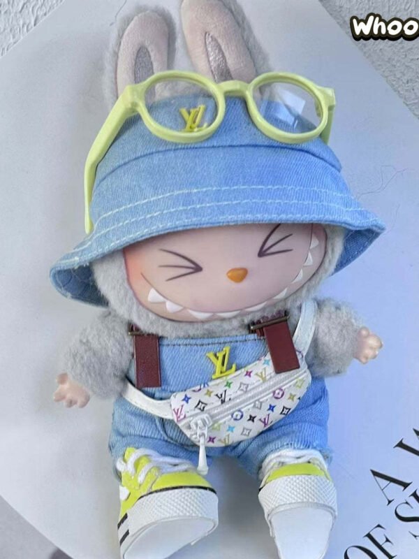 POP MART Labubu Replacing Clothes Set, Labubu LV Outfit (No Dolls)