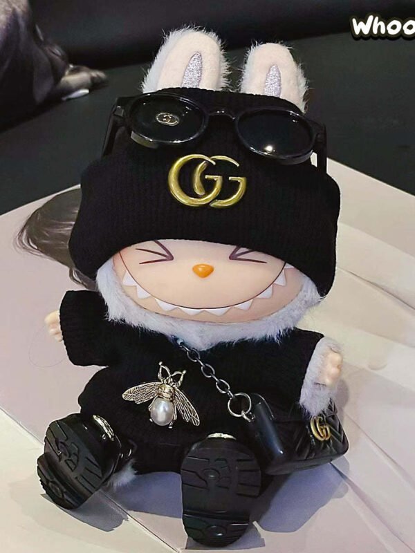 POP MART Labubu Replacing Clothes Set, Labubu Gucci Outfit(No Dolls)