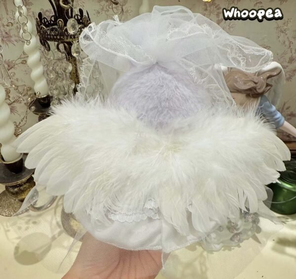 POP MART Labubu Replacing Clothes Set, Labubu Wedding Outfit(No Dolls)