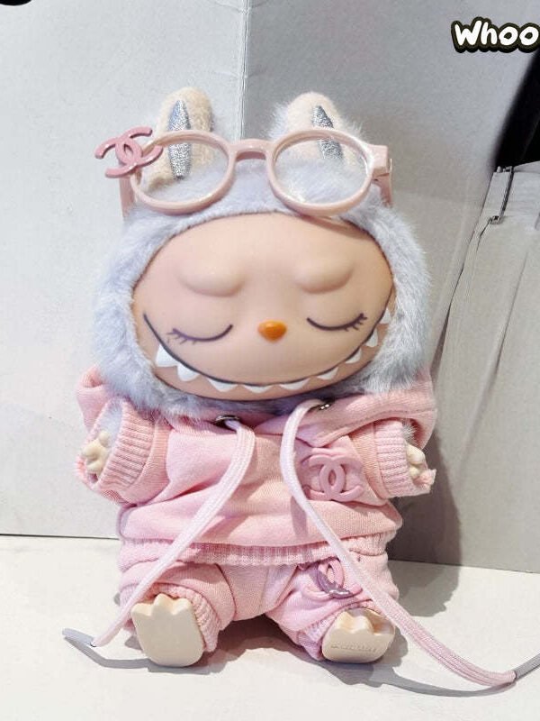 POP MART Labubu Replacing Clothes Set, Labubu Outfit Knitted Sweater (No Dolls)