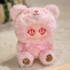 Candy Bear Series,Plush Doll Blind Box Figures,Vinyl Face Plush Doll Random Design Action Figures Collectible Toys,Plush Blind Box 1PC (1 of 6 Styles) Cute Collectible Toys Birthday Gifts